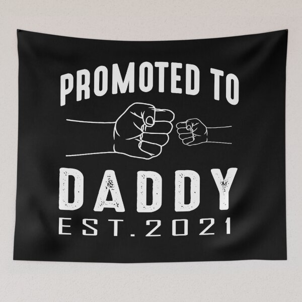 Item preview, Promoted To Daddy Est.2021 | First Time Daddy | New Father  designed and sold by cartyourchoice.