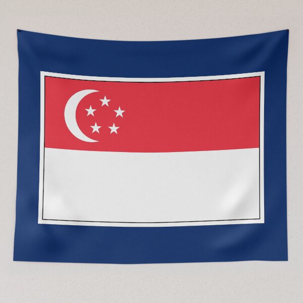 Artikelvorschau, Geschenke, Masken, Aufkleber und Produkte mit der Flagge Singapurs entworfen und verkauft von mpodger.