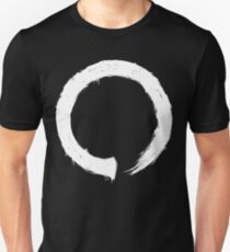 Zen Enso - White Grunge Unisex T-Shirt