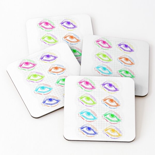 Item preview, Indie Pop Art Eyes  designed and sold by catsdesignz.