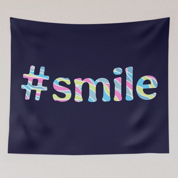 Item preview, Hashtag Smile (4) designed and sold by ToluaPrints.