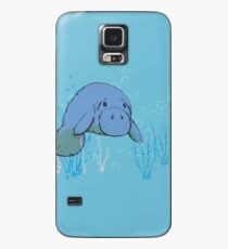 Lamantin bleu Coque et skin Samsung Galaxy