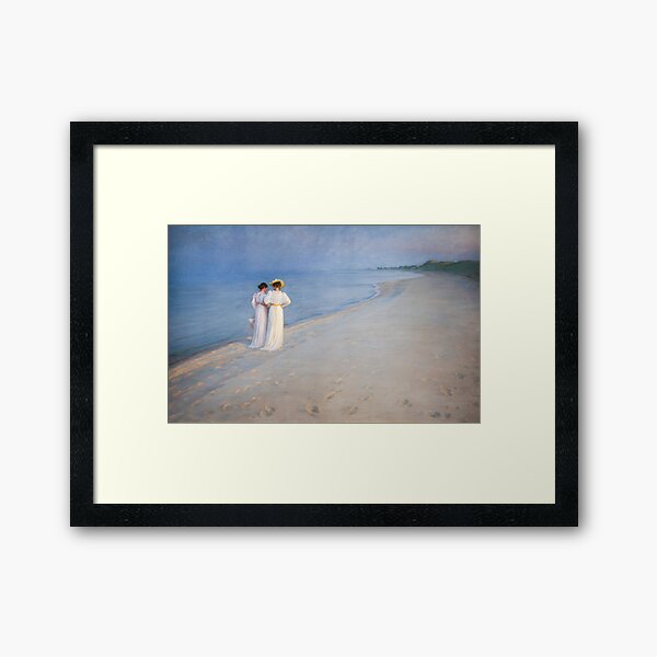 Item preview, Peder Severin Kroyer - Summer Evening on Skagen Beach designed and sold by PaintingArtwork.