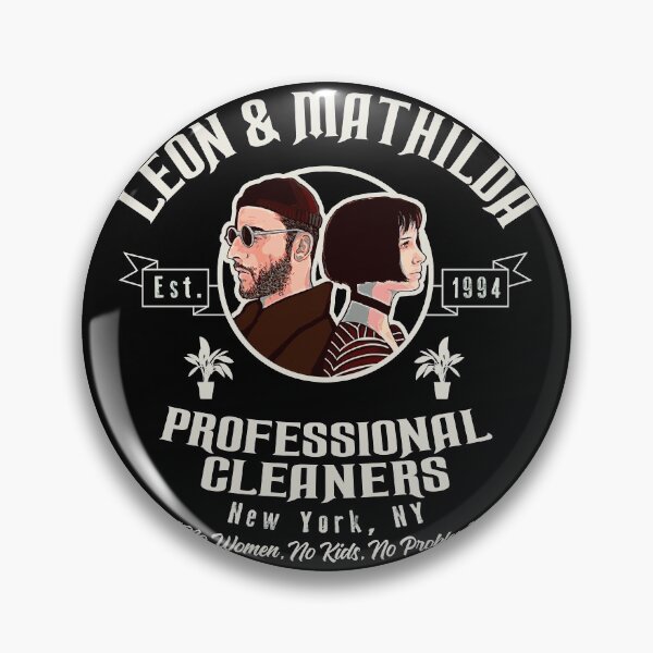 Item preview, Leon and Mathilda Professional Cleaners designed and sold by Alema Art.
