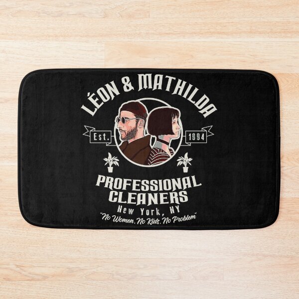 Item preview, Leon and Mathilda Professional Cleaners designed and sold by Alema Art.
