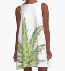 Cannabis A-Line Dress