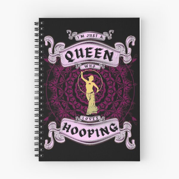 Item preview, I'm Just A Queen Who Loves Hooping designed and sold by Luna Garcia.