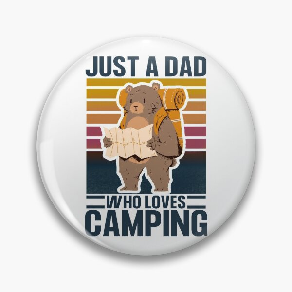 Item preview, Just a Dad who love Camping designed and sold by Mixture-DESIGN.