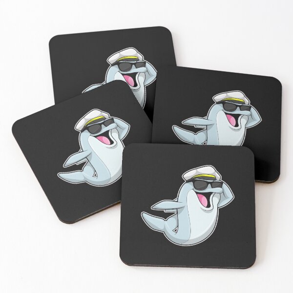 Item preview, Dolphin as Policeman with Police hat designed and sold by Snabdesign84.
