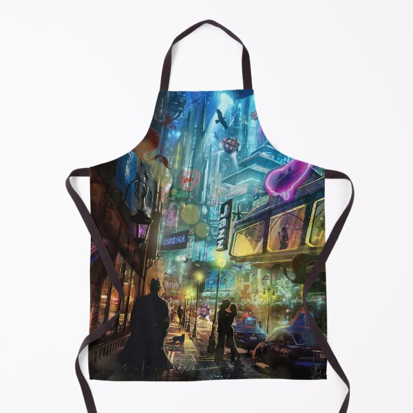Item preview, Strangers in the Night - Do androids dream with a detective noir retro future? designed and sold by Luis Peres.