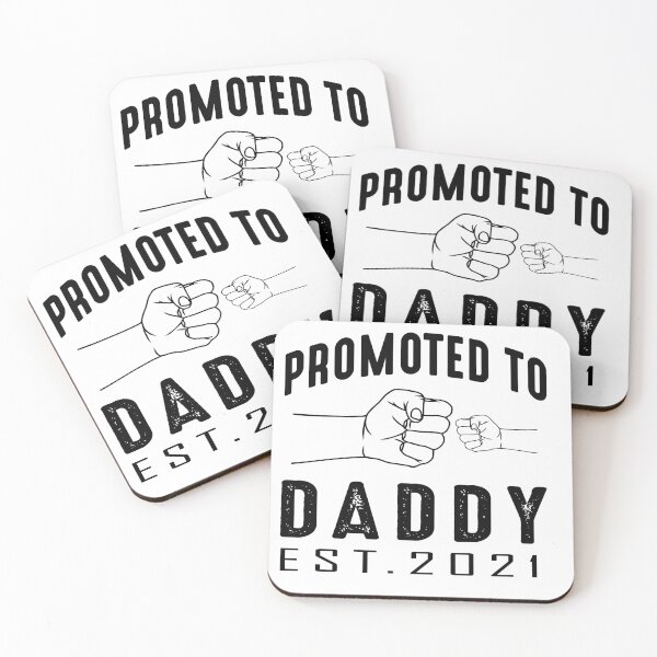Item preview, Promoted To Daddy Est.2021 | First Time Daddy | New Father  designed and sold by cartyourchoice.
