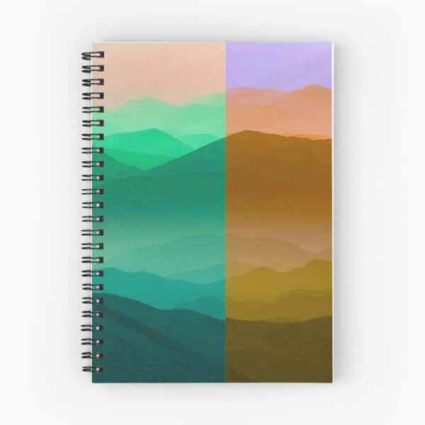 Item preview, Shades of Colorful Mountain scape designed and sold by Tropium-Designs.