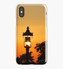 Streetlight Sunset iPhone Case
