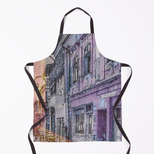 Item preview, purple old cofee shop with a nice view designed and sold by Mariocii.