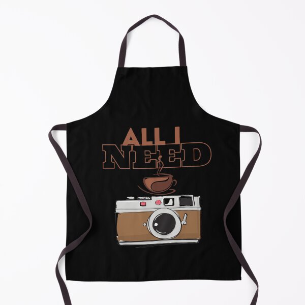 Item preview, All i Need is Coffee And My Camera T shirt designed and sold by Martimad.