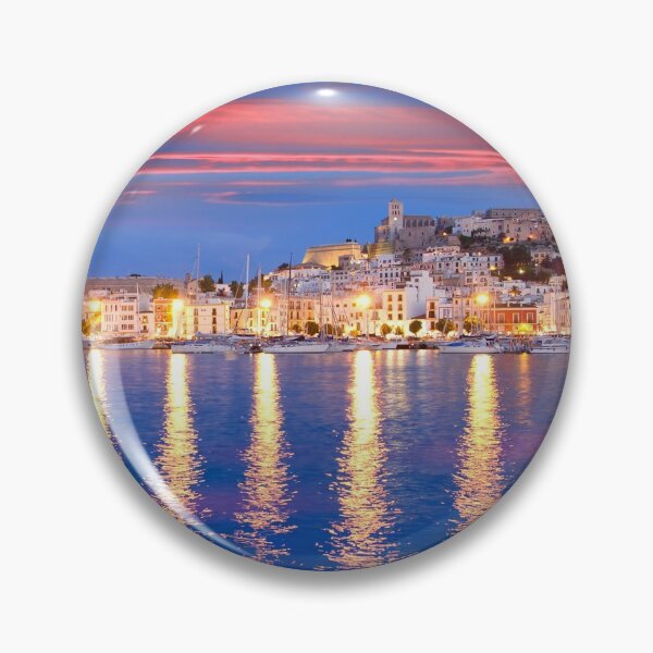 Artikelvorschau, IBIZA SONNENUNTERGANG DALT VILA OLD TOWN CASTLE KIRCHE UND HAFENBOOTE entworfen und verkauft von IbizaClubbers.