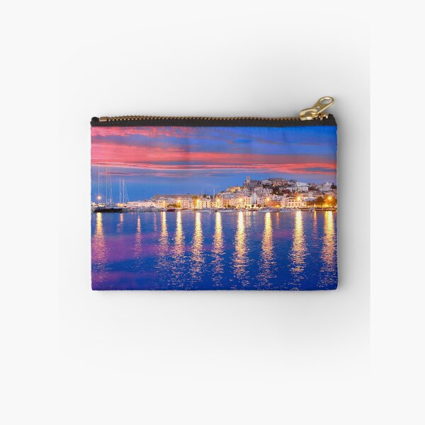 Item preview, IBIZA SUNSET DALT VILA OLD TOWN CASTLE CHURCH AND PORT BOATS designed and sold by IbizaClubbers.