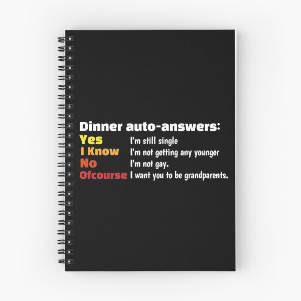 Item preview, Dinner auto answers designed and sold by HorizonDesignz.