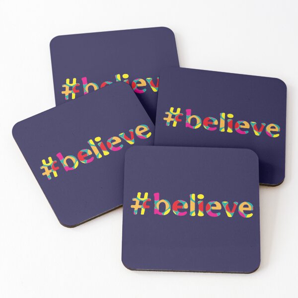 Item preview, Hashtag Believe (2) designed and sold by ToluaPrints.