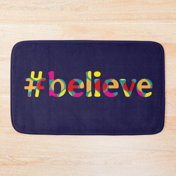 Item preview, Hashtag Believe (2) designed and sold by ToluaPrints.