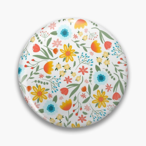 Item preview, Bright Flower Pattern designed and sold by Anna Fox.