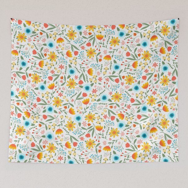 Item preview, Bright Flower Pattern designed and sold by Anna Fox.