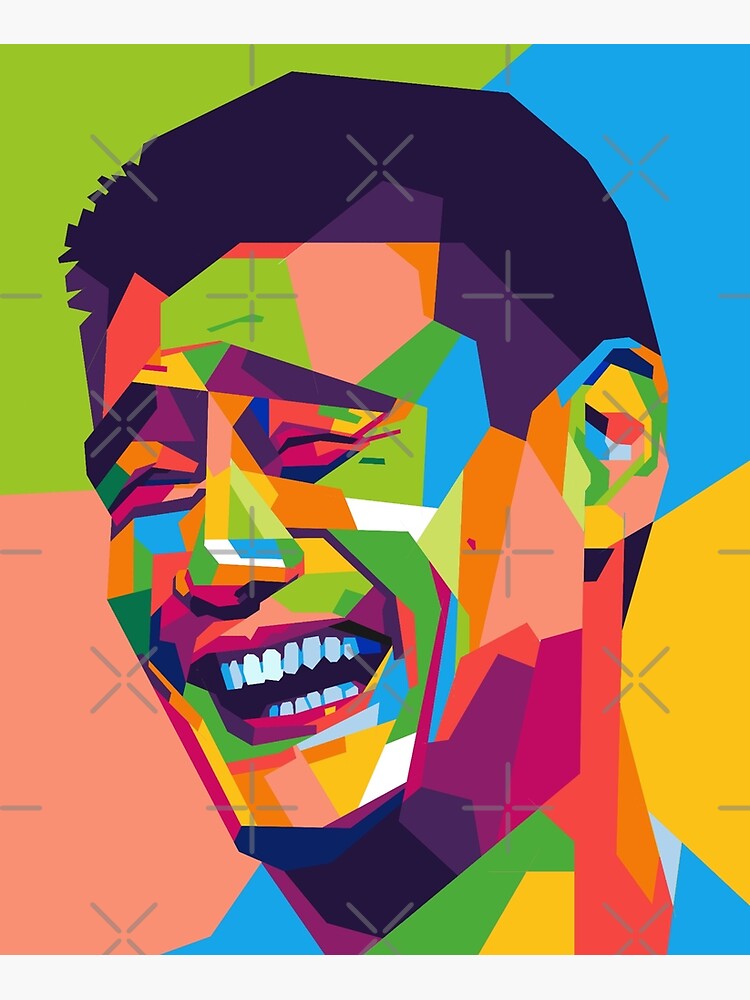 "Yao Ming Meme Face Pop Art Potrait" Poster By Rifafin | Redbubble