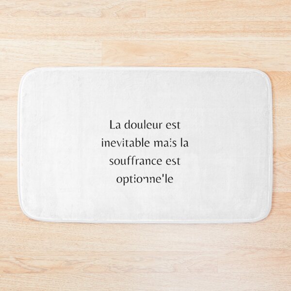 Item preview, pain is inevitable but suffering is optional designed and sold by Vanlucas.