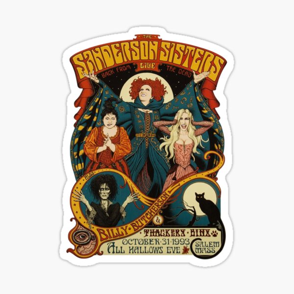 Sanderson Sisters Halloween Sticker