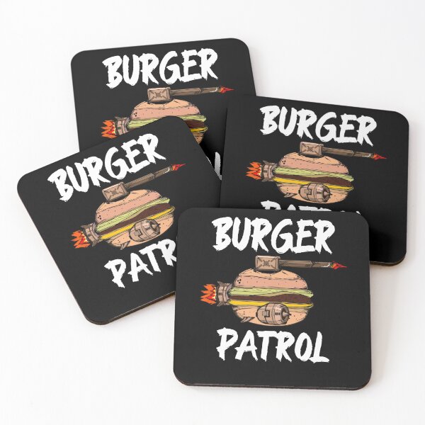 Item preview, Space Burger, Burger Patrol - The Space Burger - Foodinvaders designed and sold by emm-j.