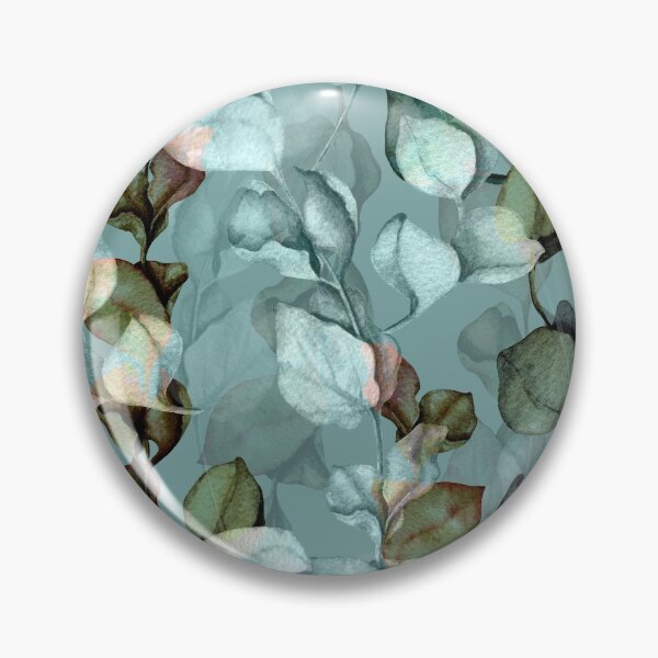 Item preview, Eucalyptus Branches Leave Watercolour designed and sold by Caroodoo.