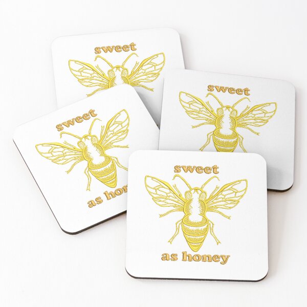 Item preview, Honey Bee - Sweet As Honey - Stitched Patch Look (Embroidery) designed and sold by The White Bat.