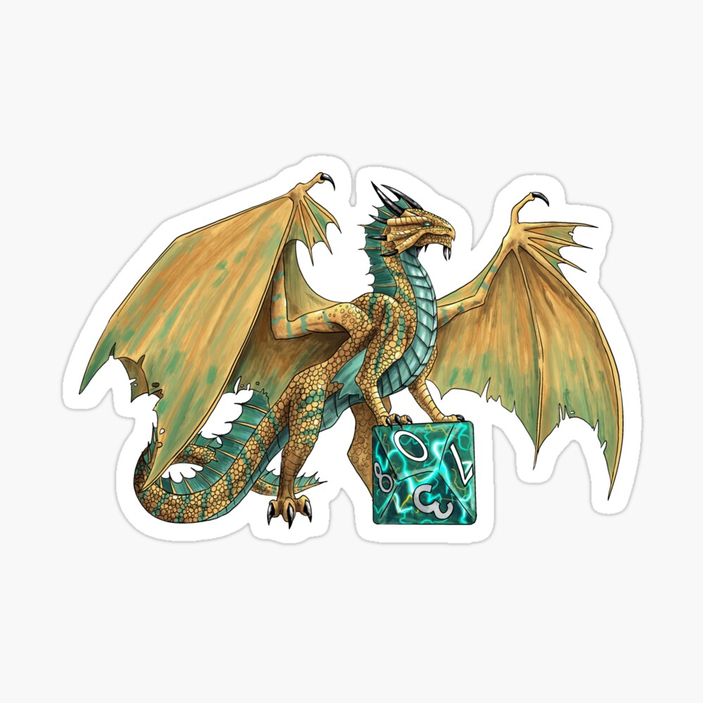 løbetur absorption nominelt D&D Ancient Bronze Dragon" Magnet for Sale by elgraphinx | Redbubble