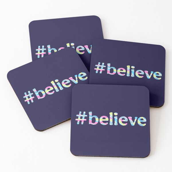 Item preview, Hashtag Believe (4) designed and sold by ToluaPrints.