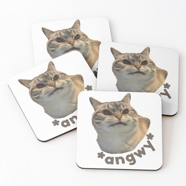 Item preview, Angwy Cat Meme designed and sold by lunajoon.