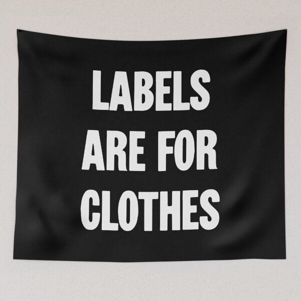 Item preview, Labels Are For Clothes designed and sold by Good-Looking Corpse.