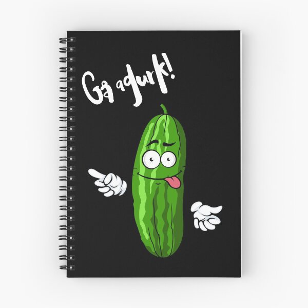 Item preview, (Design is in Danish) Gå agurk! (Get crazy!) designed and sold by Cosmic-Ferret.