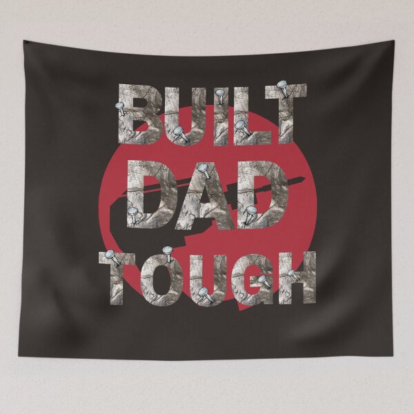 Item preview, Built Dad Tough designed and sold by Perceptible.