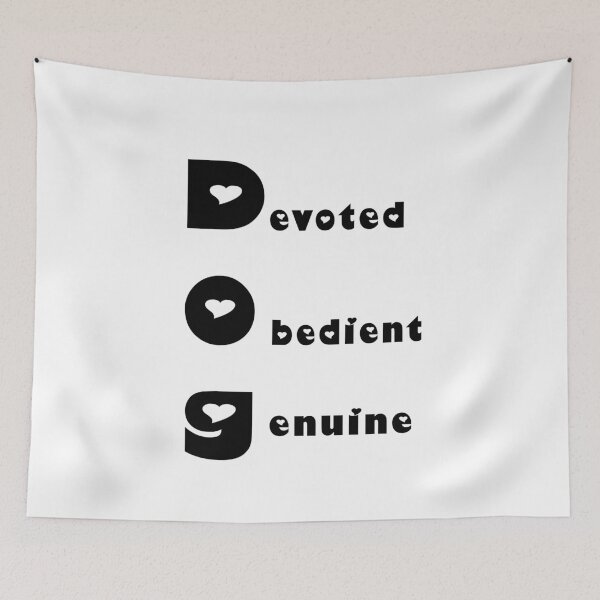 Item preview, Dog Definition Black Letters designed and sold by Kathy K. McClellan.
