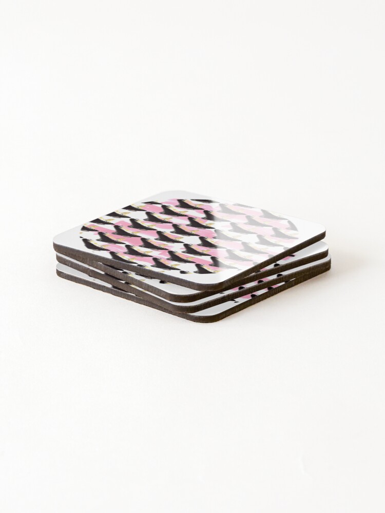 Thumbnail 4 of 5, Coasters (Set of 4), Spaceship pattern designed and sold by Remorem.