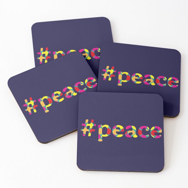 Item preview, Hashtag Peace (2) designed and sold by ToluaPrints.