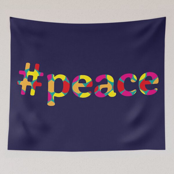 Item preview, Hashtag Peace (2) designed and sold by ToluaPrints.