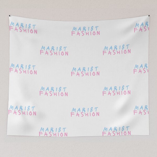 Item preview, Marist Fashion Cotton Candy Drip Logo designed and sold by katiemarielle.