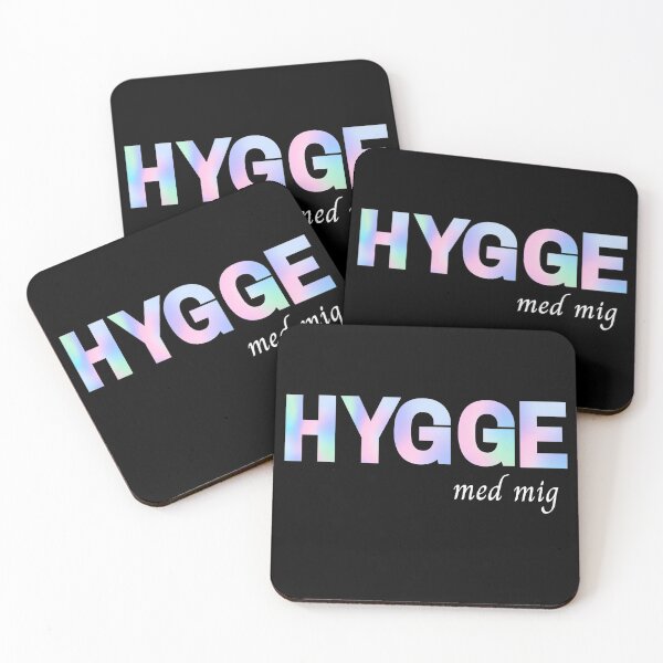 Item preview, (Design is in Danish) (På dansk) Hygge med mig! (Hang out with me and be cozy) designed and sold by Cosmic-Ferret.