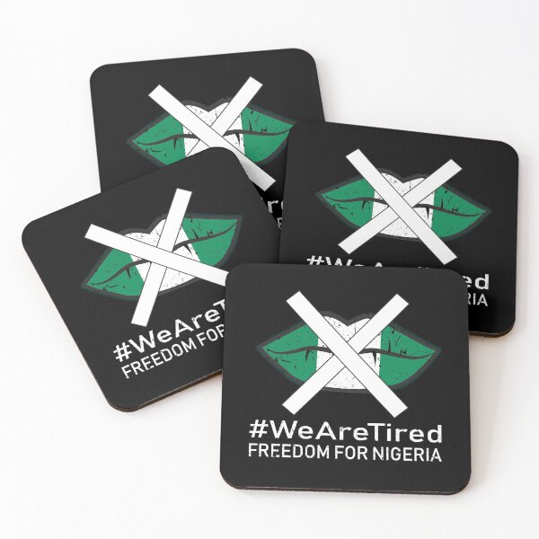 Item preview, We Are Tired Freedom For Nigeria Protest EndSARS June 12 designed and sold by 2MDesign.