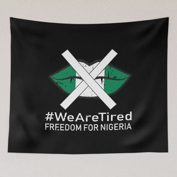 Item preview, We Are Tired Freedom For Nigeria Protest EndSARS June 12 designed and sold by 2MDesign.