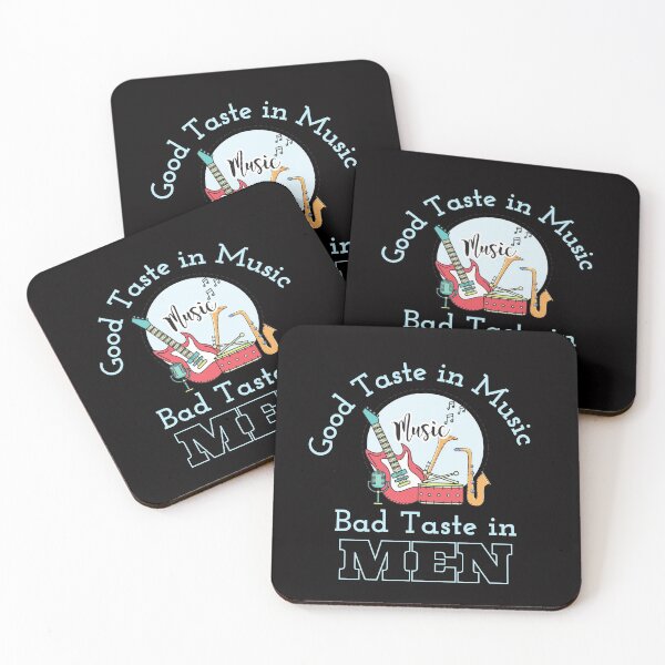 Item preview, Good Taste In Music Bad Taste In Men  T-Shirt designed and sold by Martimad.