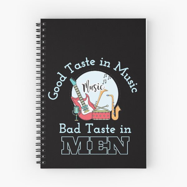 Item preview, Good Taste In Music Bad Taste In Men  T-Shirt designed and sold by Martimad.