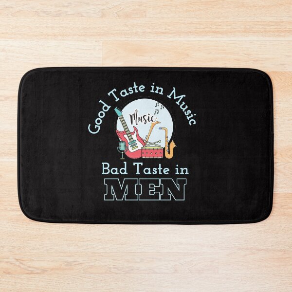 Item preview, Good Taste In Music Bad Taste In Men  T-Shirt designed and sold by Martimad.