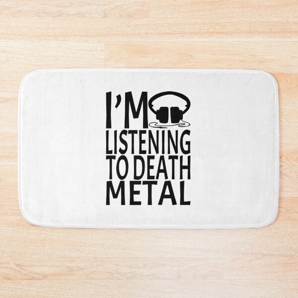 Item preview, Listening To Death Metal designed and sold by DanTheNavyMan.